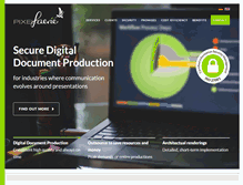 Tablet Screenshot of pixelfaerie.com
